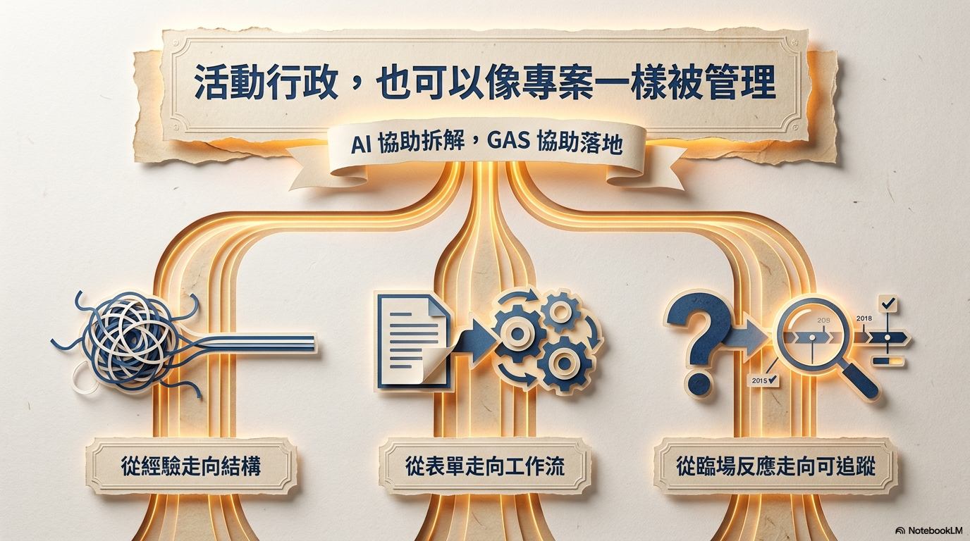 2026-06-18 活動型專案管理 GAS 彭智標主任 Paper Art - slide 2