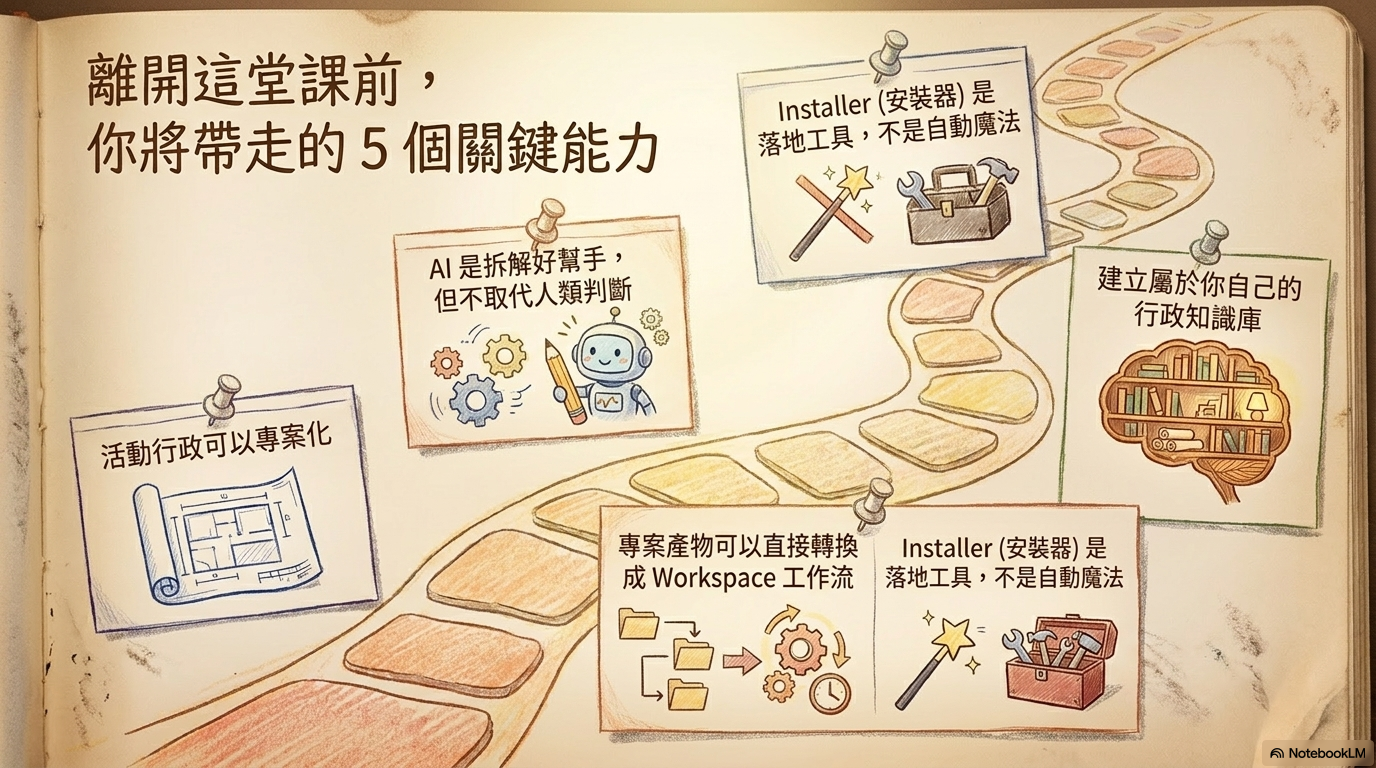 2026-06-18 活動型專案管理 GAS 彭智標主任 Hand Drawn NBLM - slide 3