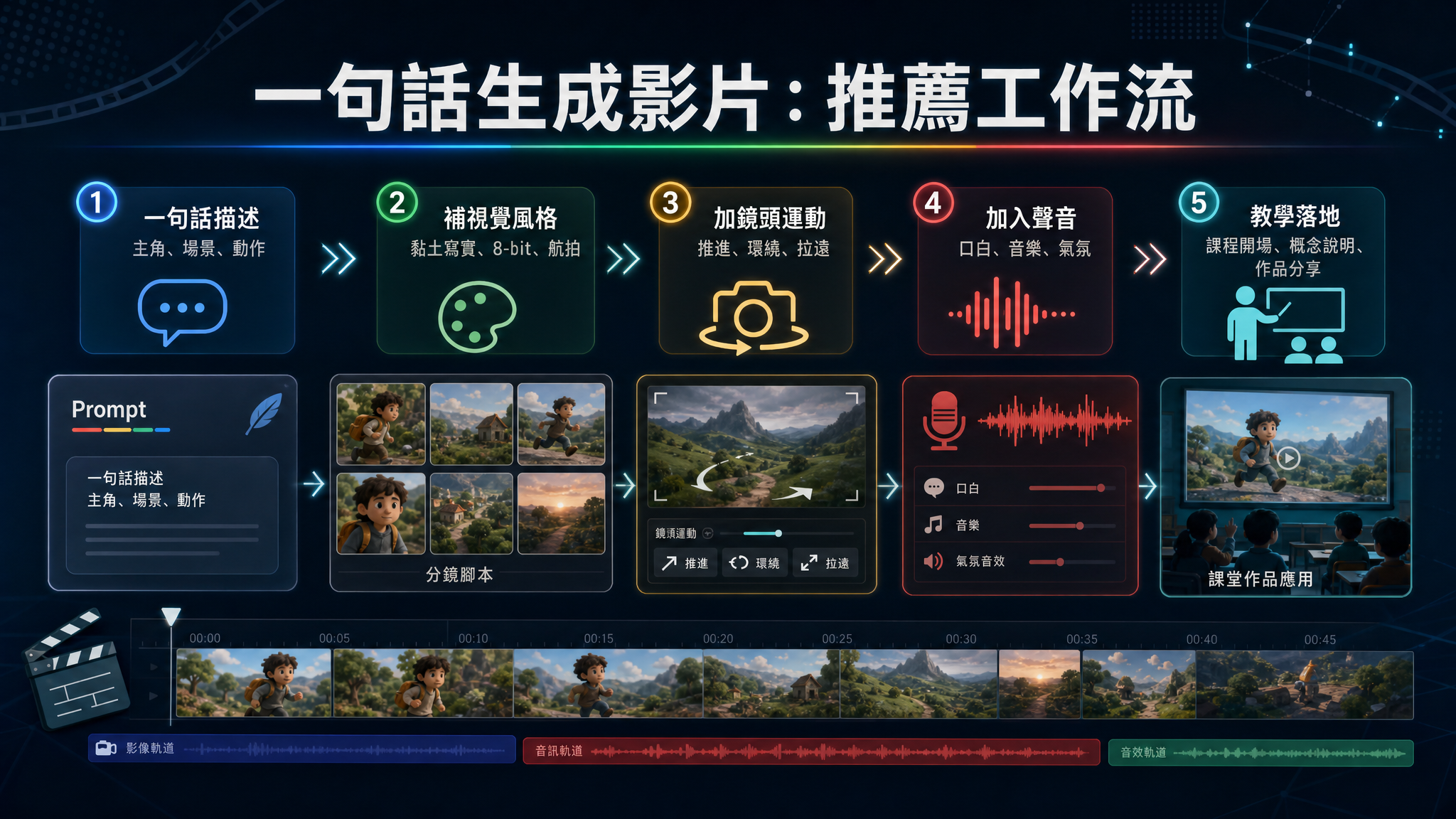 Google Omni × Google Flow 一句話生成影片 - slide 8