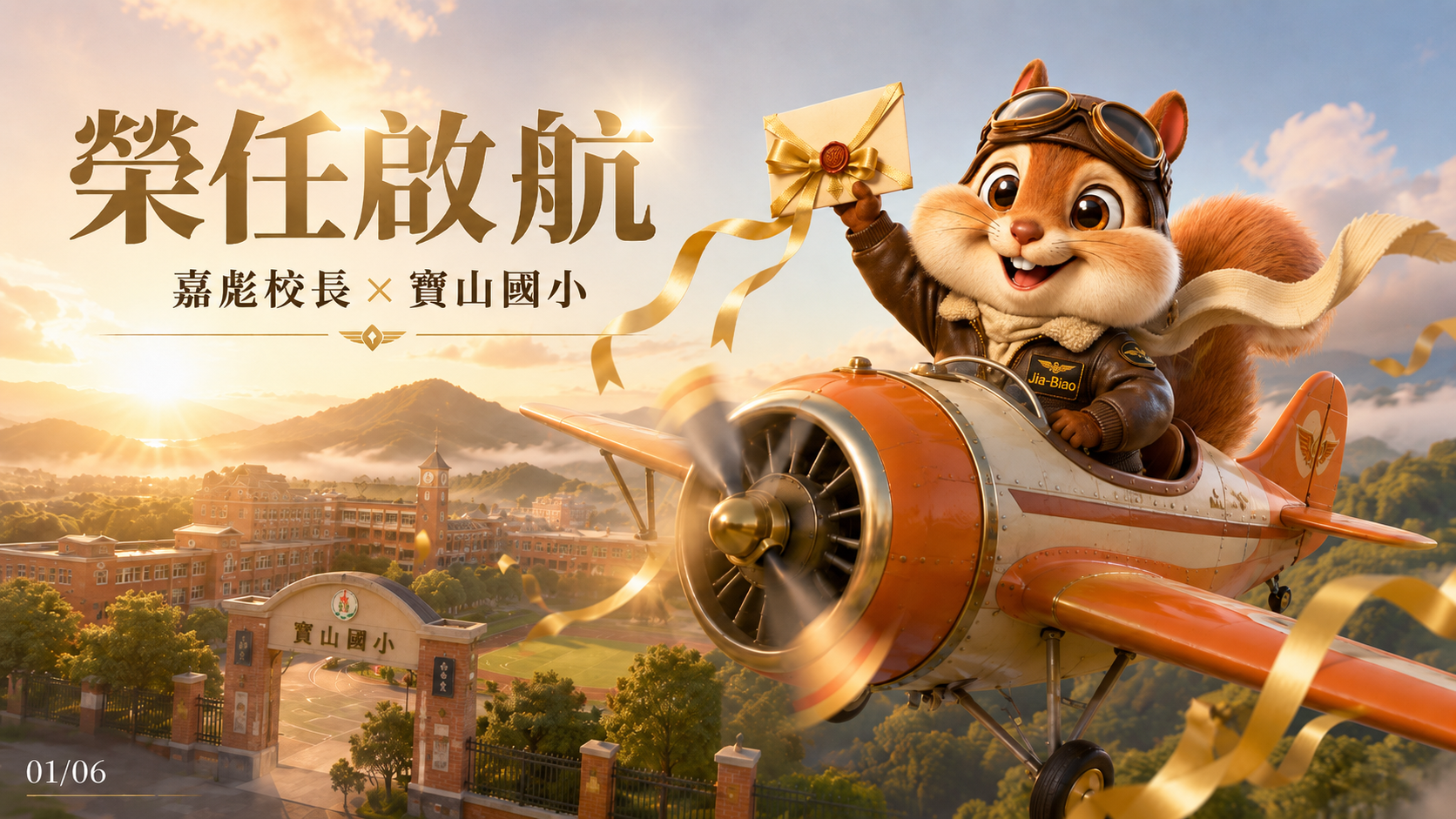 榮任啟航